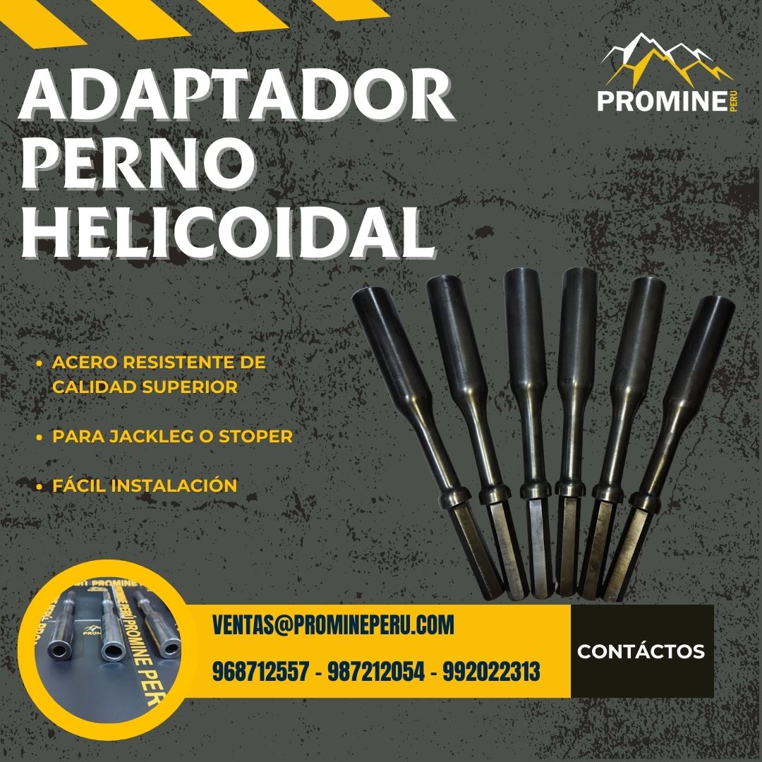 ADAPTADOR DE PERNO HELICOIDAL BAHE PROMINE PERU